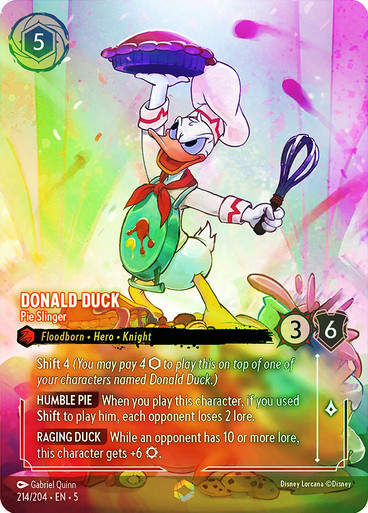 Donald Duck - Pie Slinger (Enchanted)