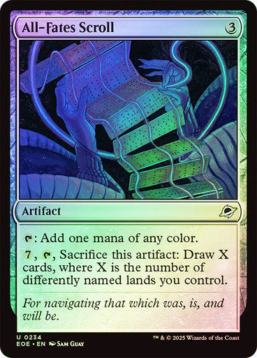 All-Fates Scroll (EOE) (234) / Foil