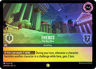 Thebes - The Big Olive (LOR_URS) / Foil