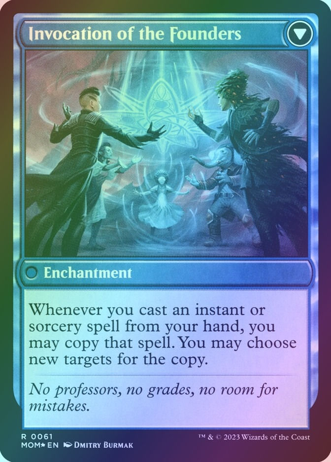 Invasion of Arcavios // Invocation of the Founders (PMOM) (61s) / Foil — cara 2 de 2
