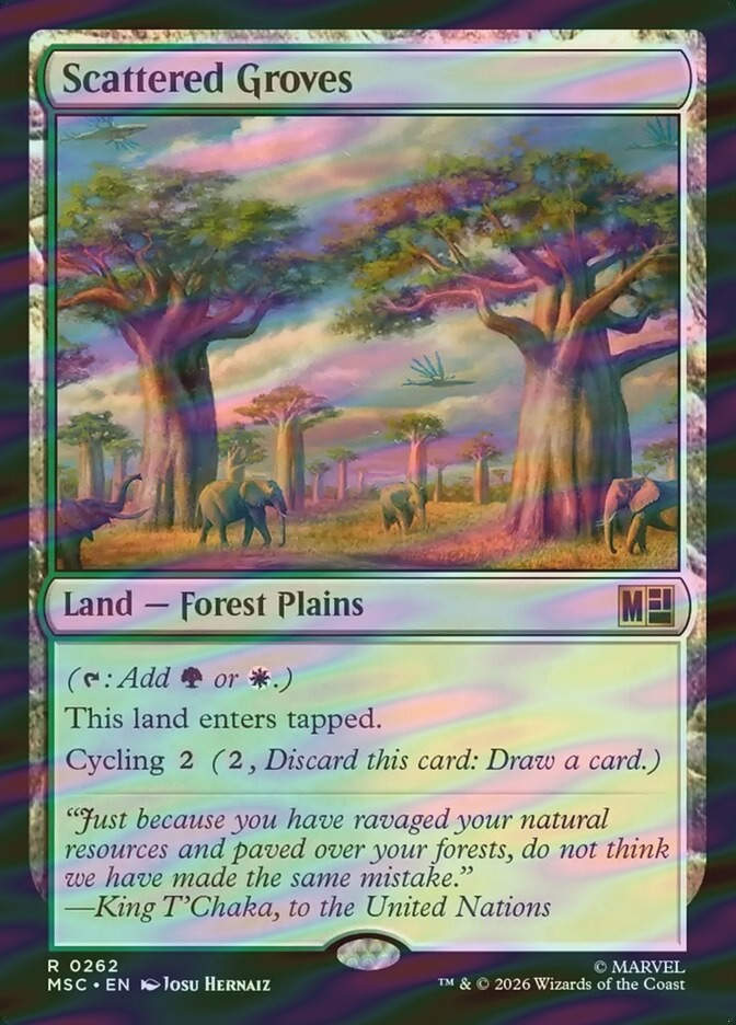 Scattered Groves (MSC) (262) / Surge Foil