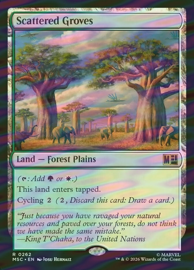 Scattered Groves (MSC) (262) / Surge Foil