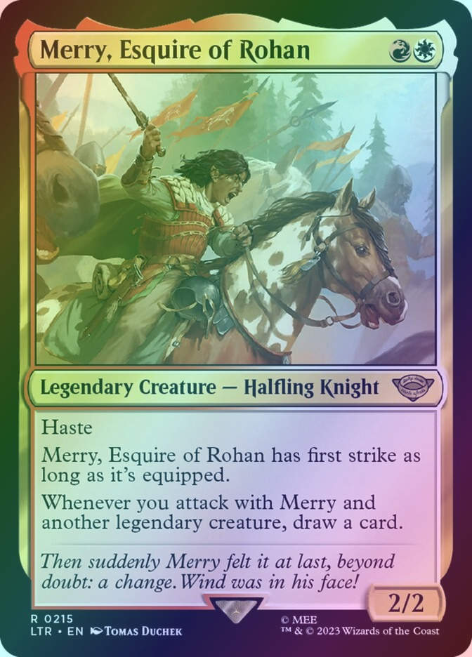 Merry, Esquire of Rohan (LTR) (215) / Foil
