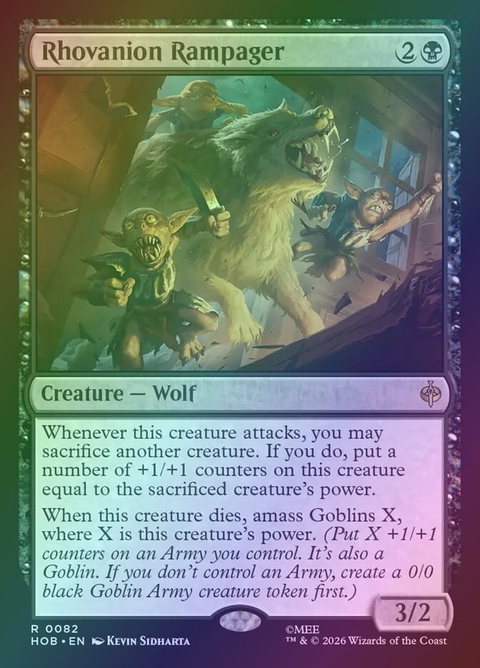 Rhovanion Rampager (HOB) (82) / Foil