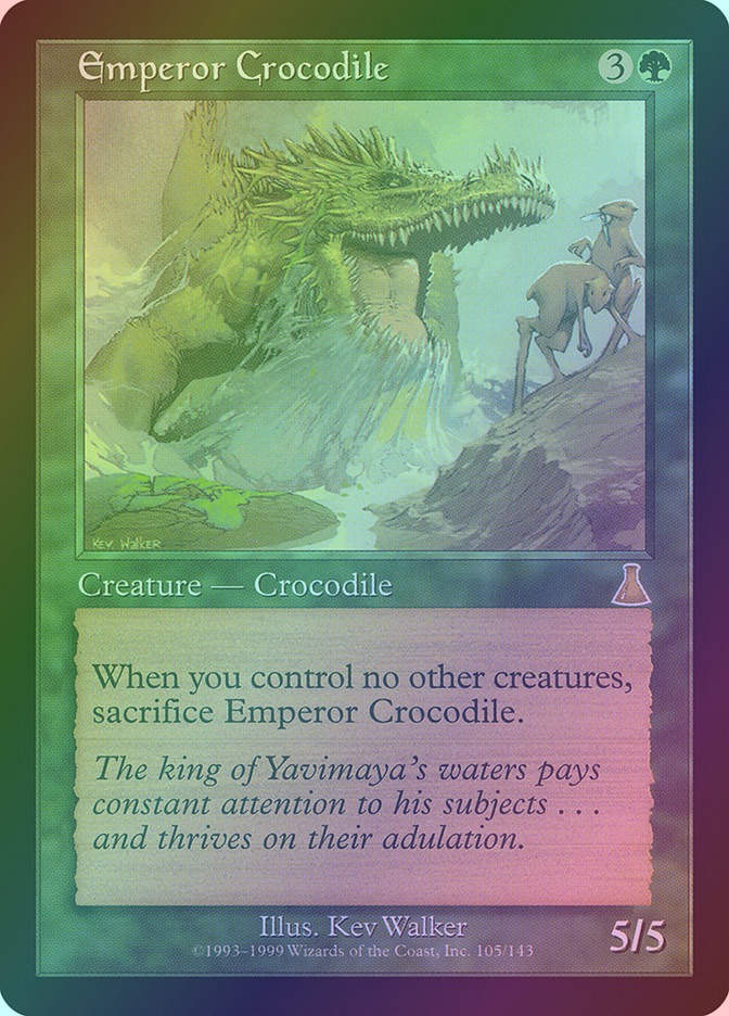 Emperor Crocodile (UDS) (105) / Foil