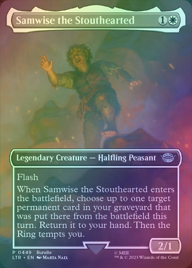 Samwise the Stouthearted (LTR) (449) / Borderless / Foil