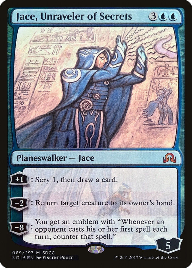 Jace, Unraveler of Secrets (PS17) (69) / Foil