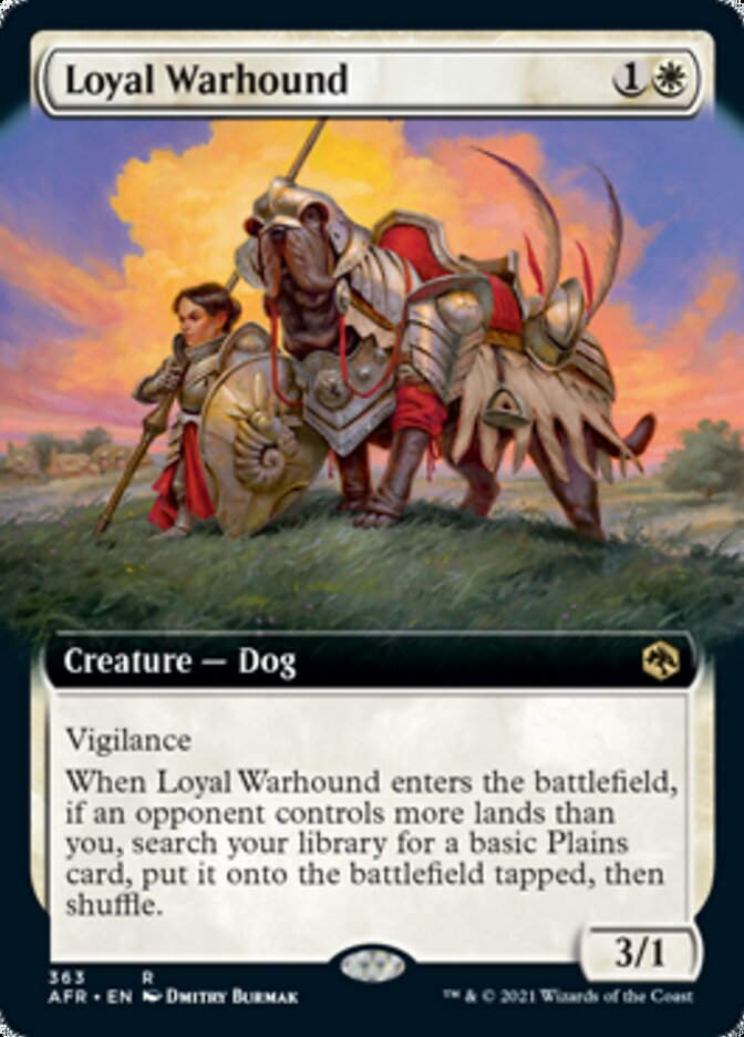 Loyal Warhound (AFR) / Extended Art