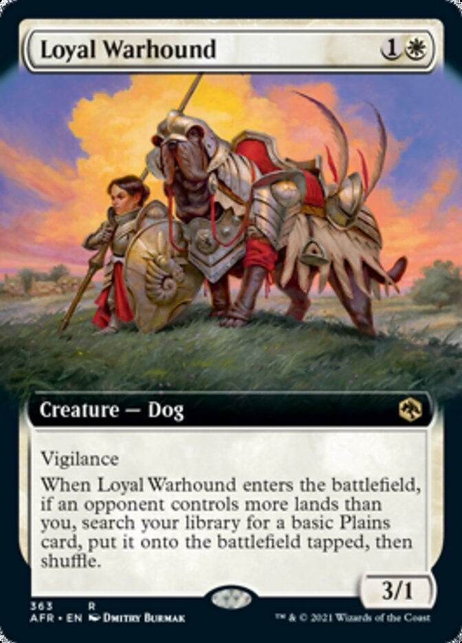 Loyal Warhound (AFR) / Extended Art