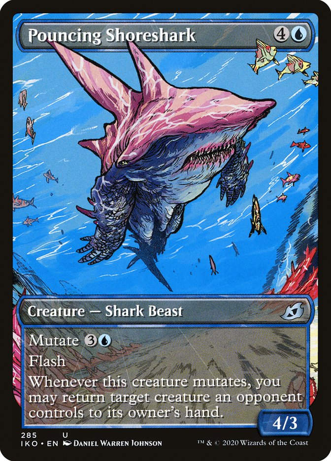 Pouncing Shoreshark (IKO) (285) / Showcase