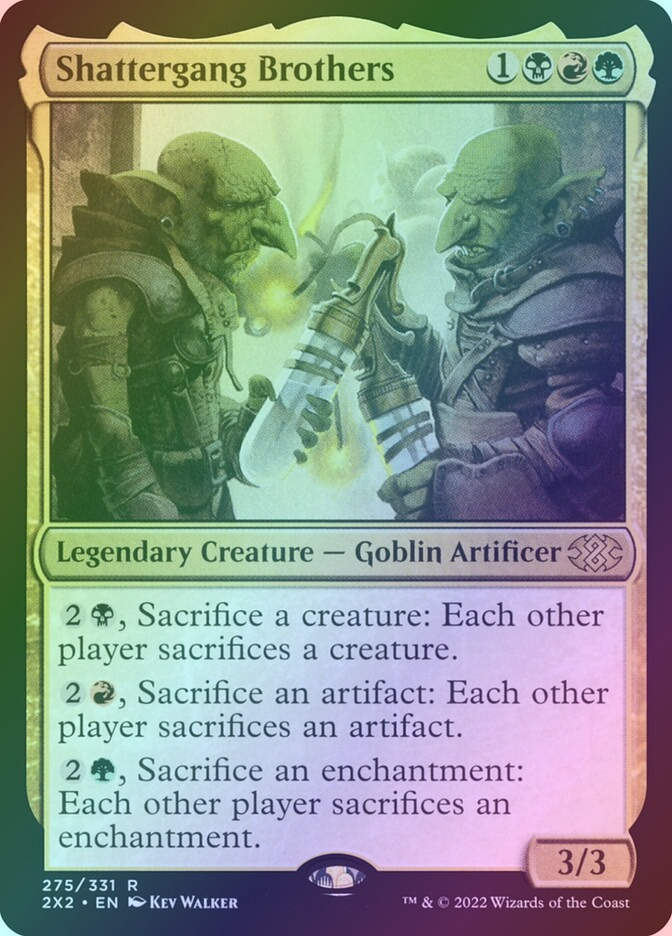 Shattergang Brothers (2X2) (275) / Foil