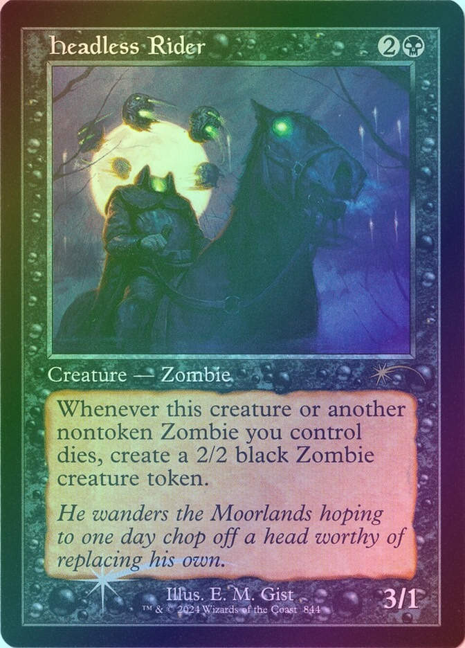 Headless Rider (SLD) (844) / Foil