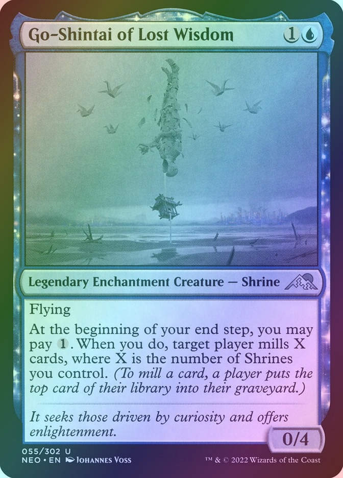 Go-Shintai of Lost Wisdom (NEO) (55) / Foil