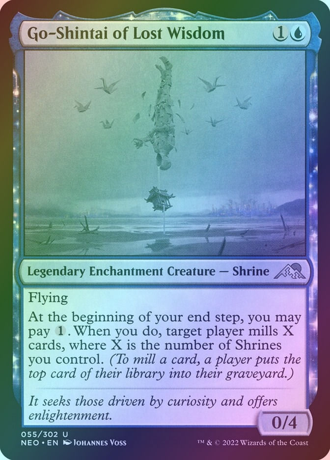 Go-Shintai of Lost Wisdom (NEO) (55) / Foil