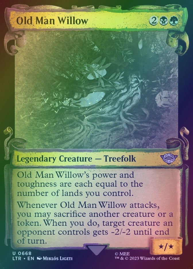 Old Man Willow (LTR) (668) / Showcase / Foil