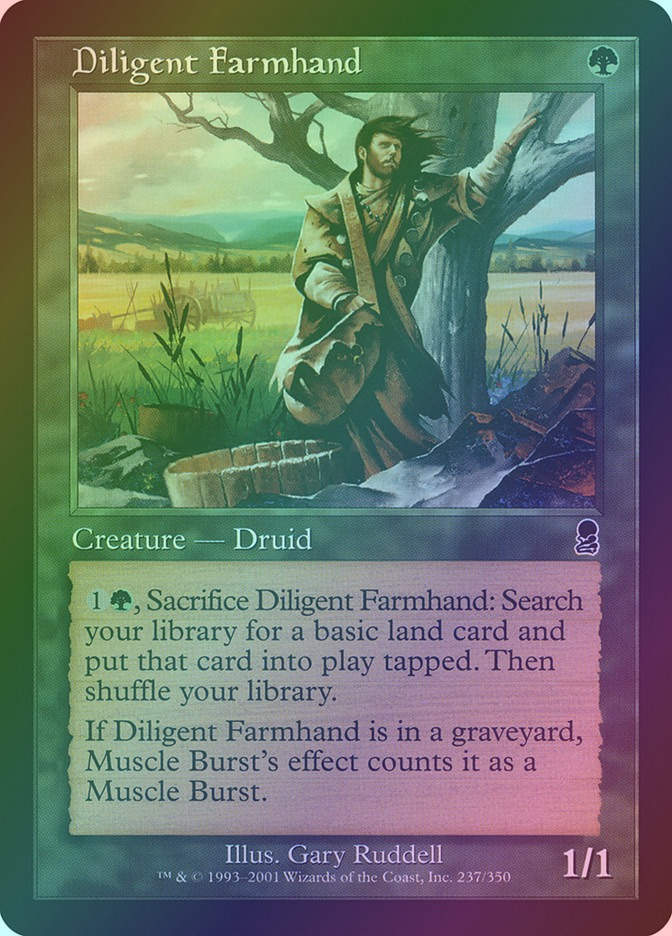 Diligent Farmhand (ODY) (237) / Foil