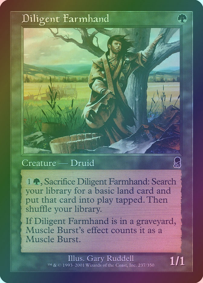 Diligent Farmhand (ODY) (237) / Foil
