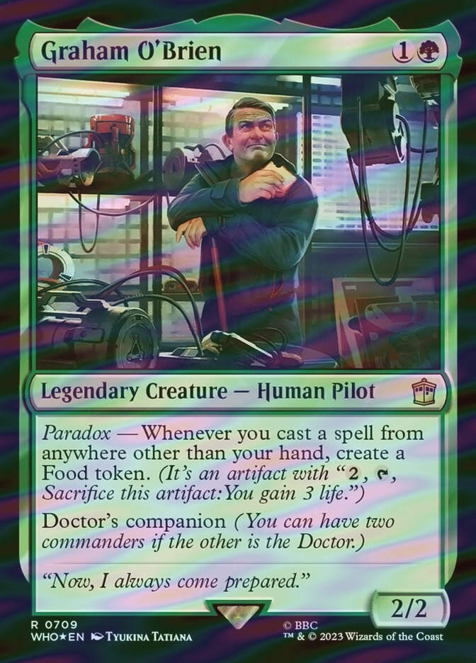 Graham O'Brien (WHO) (709) / Surge Foil