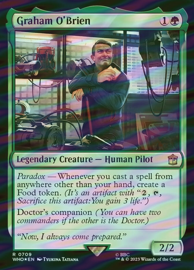 Graham O'Brien (WHO) (709) / Surge Foil