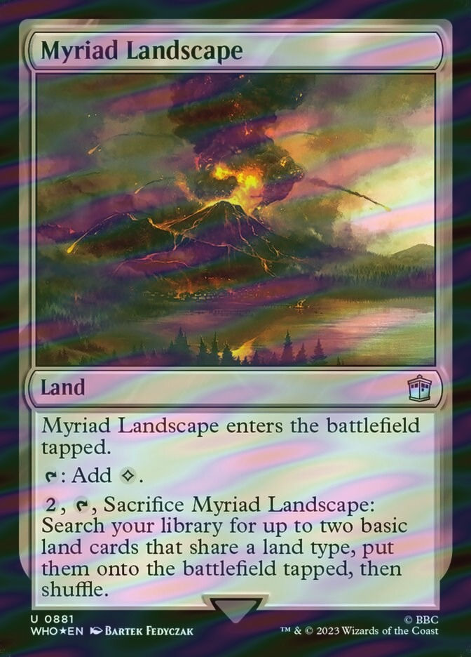 Myriad Landscape (WHO) (881) / Surge Foil