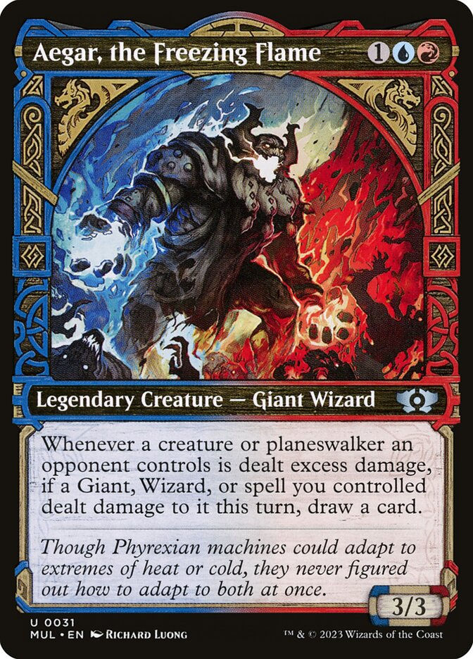 Aegar, the Freezing Flame (MUL) (31) / Showcase