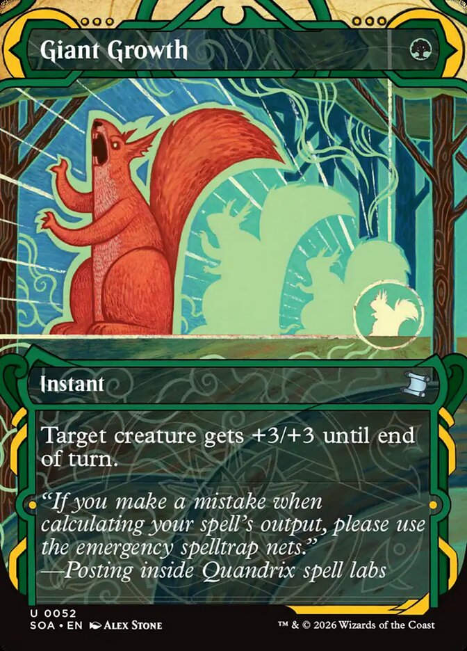 Giant Growth (SOA) (52) / Borderless / Showcase