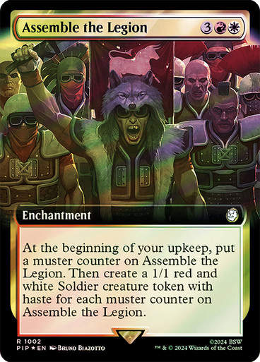 Assemble the Legion (pip) (1002) / Extended Surge Foil
