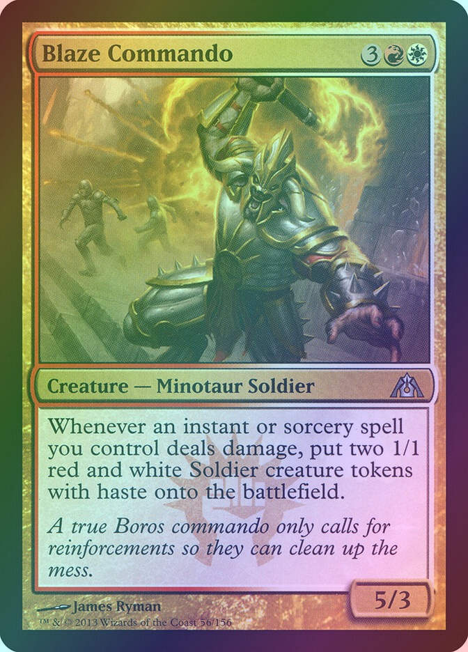 Blaze Commando (DGM) (56) / Foil