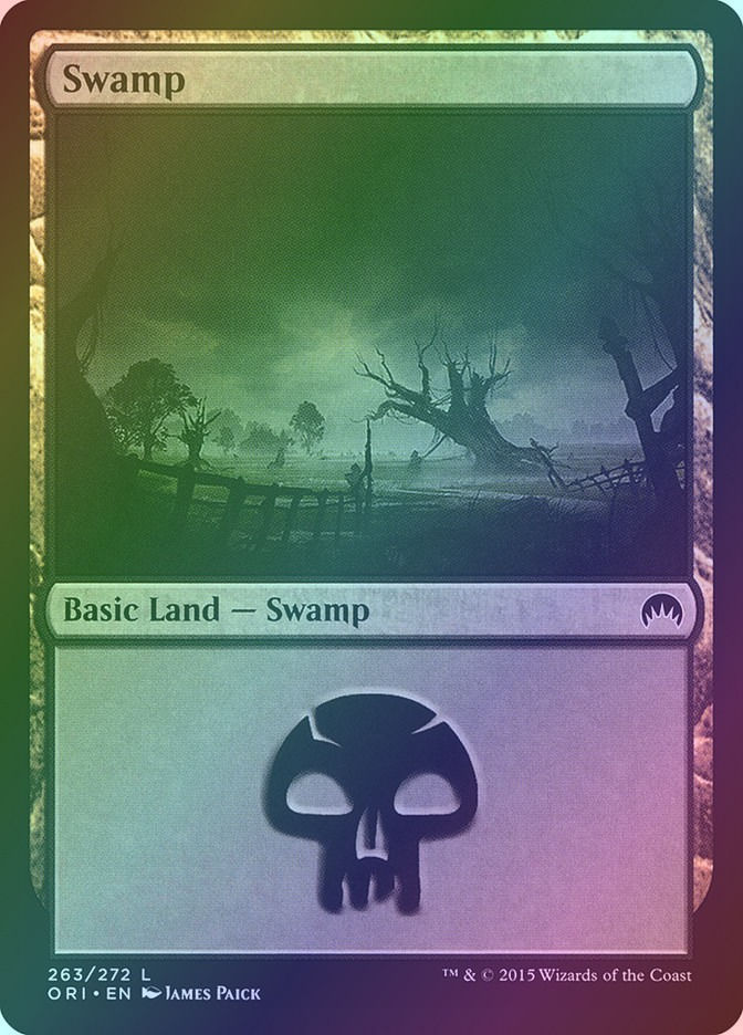 Swamp (ORI) (263) / Foil