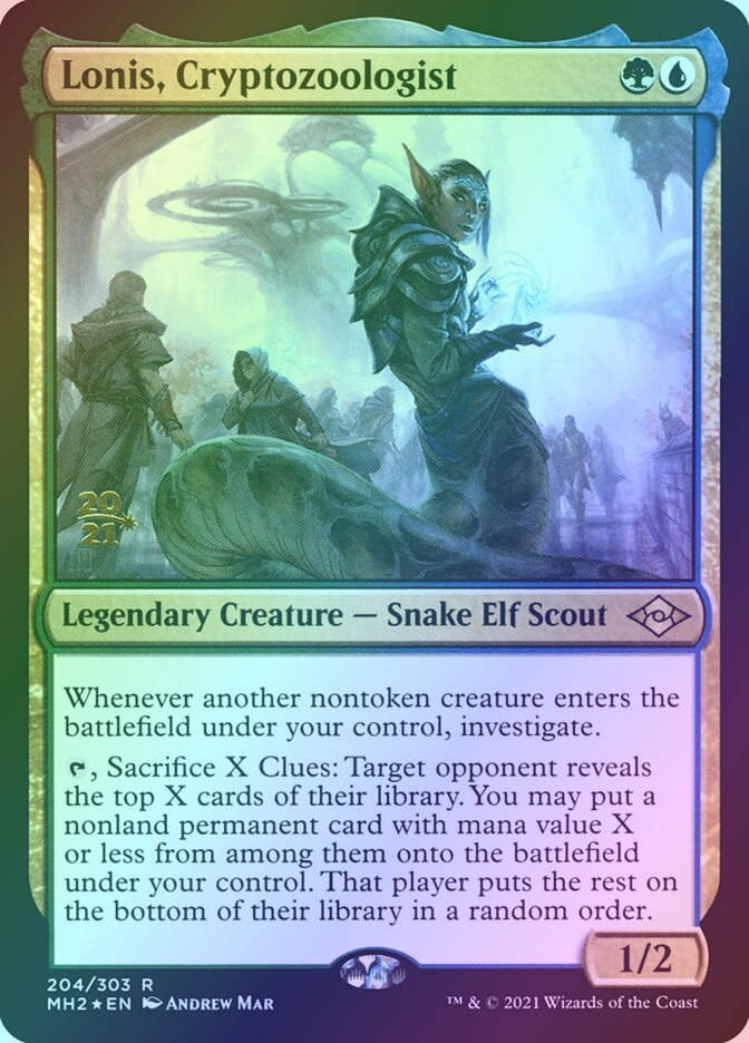 Lonis, Cryptozoologist (PMH2) (204s) / Foil