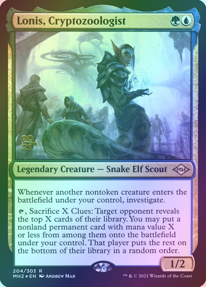 Lonis, Cryptozoologist (PMH2) (204s) / Foil