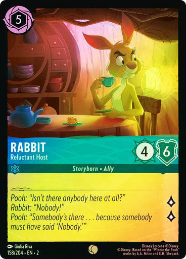Rabbit - Reluctant Host (LOR_ROF) / Foil