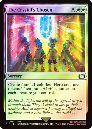 The Crystal's Chosen (FIN) (14) / Foil