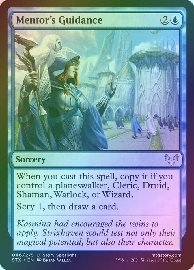 Mentor's Guidance (STX) (46) / Foil