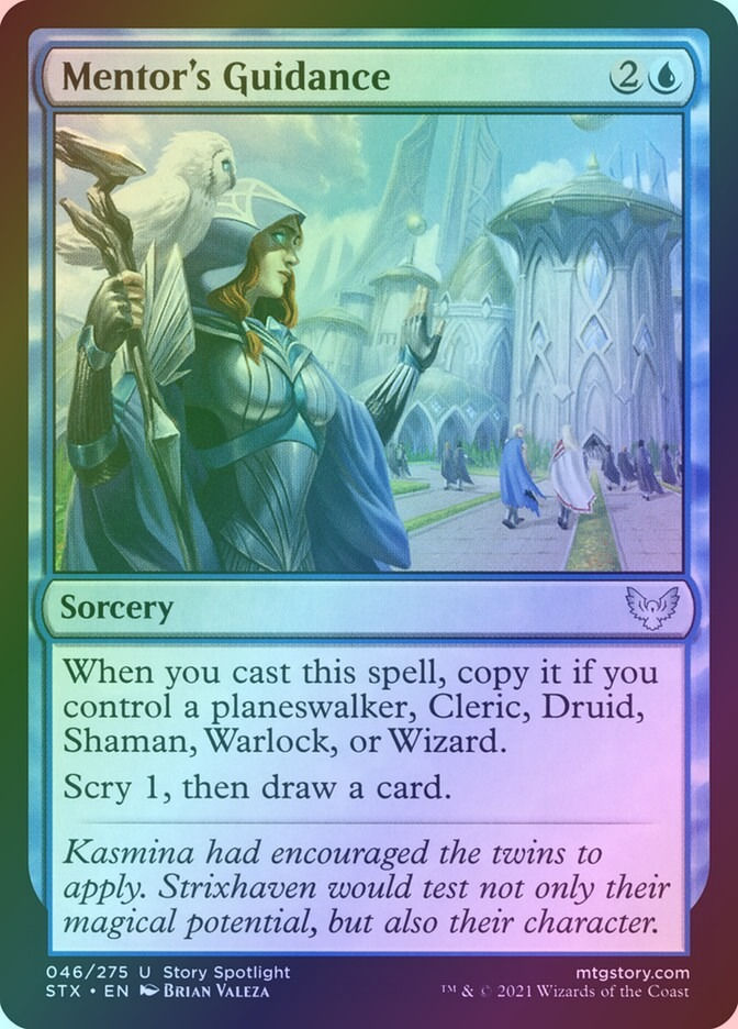 Mentor's Guidance (STX) (46) / Foil
