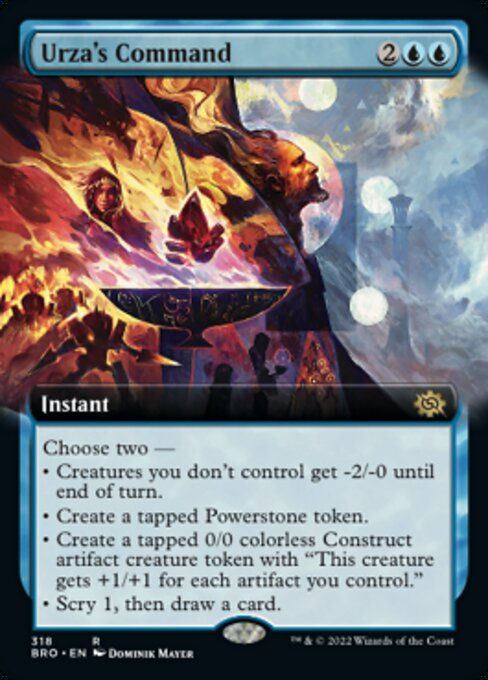 Urza's Command (BRO) / Extended Art