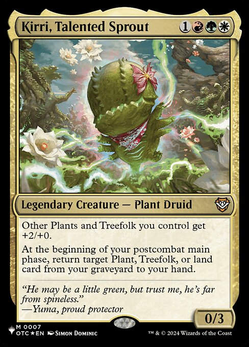 Kirri, Talented Sprout (PLST) (OTC-7)