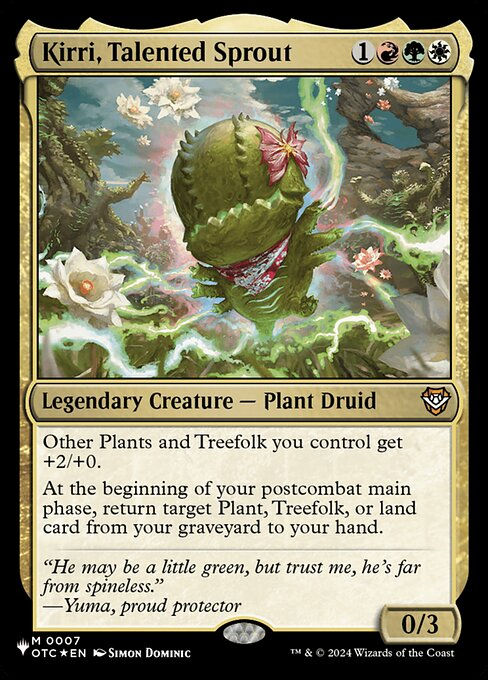 Kirri, Talented Sprout (PLST) (OTC-7)