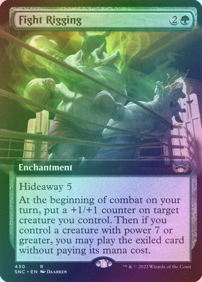 Fight Rigging (SNC) (430) / Extended Art / Foil