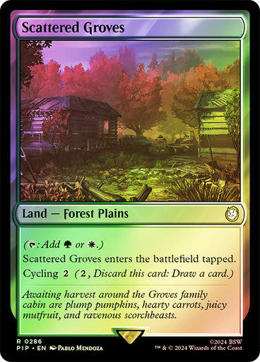 Scattered Groves (pip) (286) / Foil