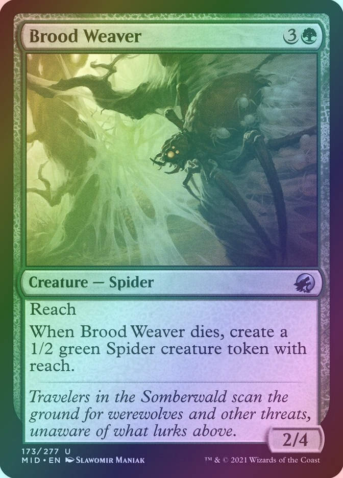 Brood Weaver (MID) (173) / Foil