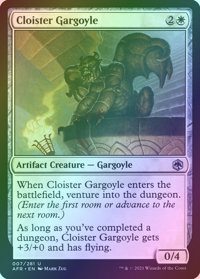Cloister Gargoyle (AFR) (7) / Foil