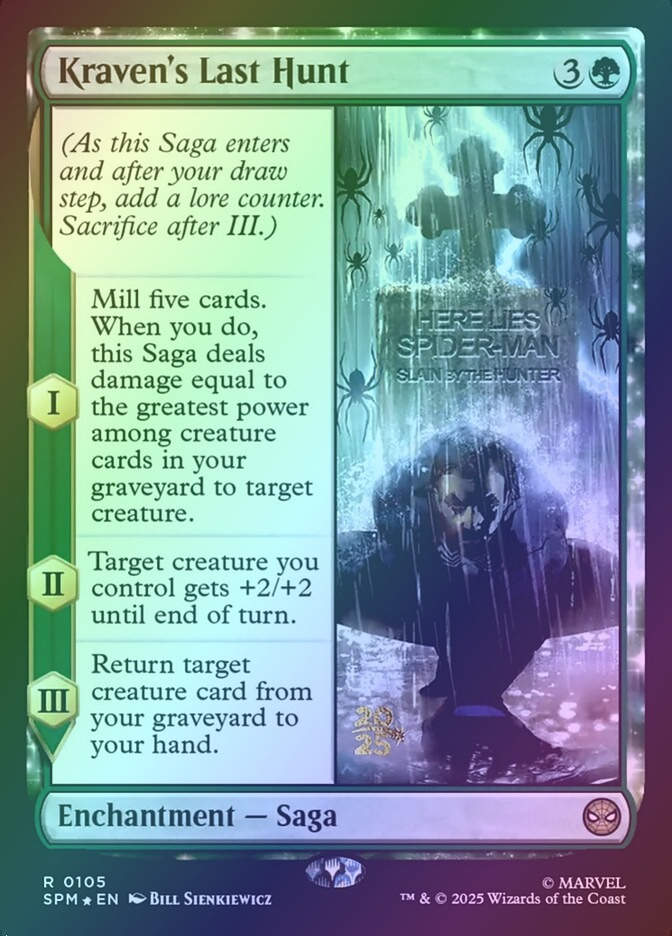 Kraven's Last Hunt (PSPM) (105s) / Foil