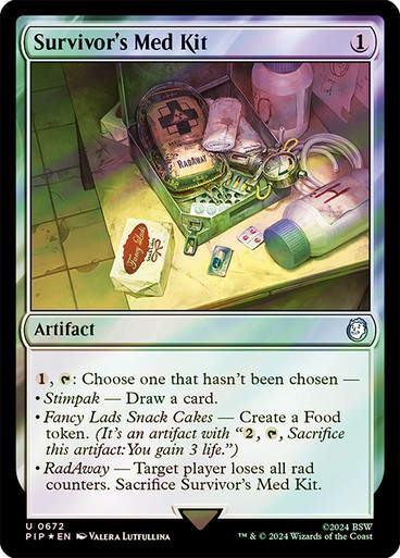 Survivor's Med Kit (pip) (672) / Surge Foil