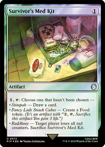 Survivor's Med Kit (pip) (672) / Surge Foil