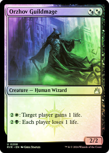 Orzhov Guildmage (rvr) (208) / Foil