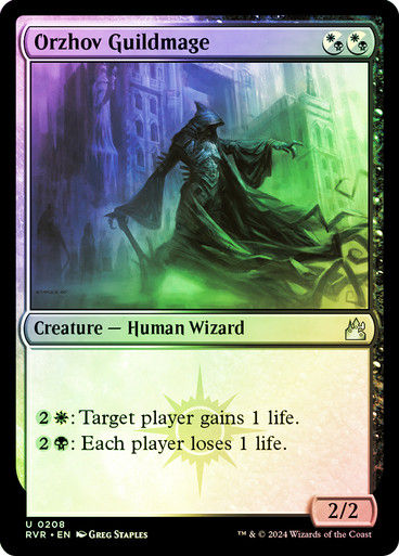 Orzhov Guildmage (rvr) (208) / Foil