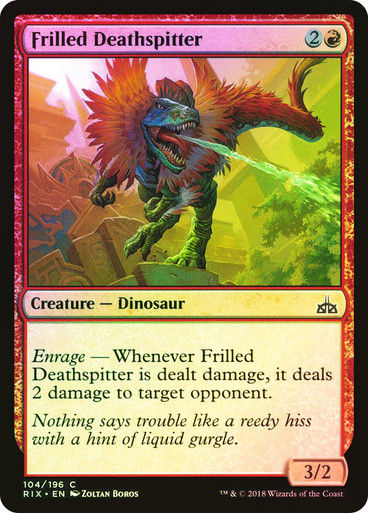 Frilled Deathspitter (RIX) (104) / Foil