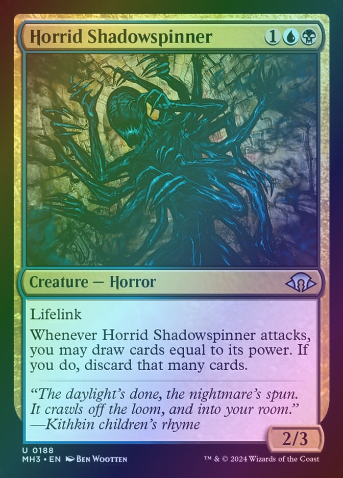Horrid Shadowspinner (MH3) (188) / Foil