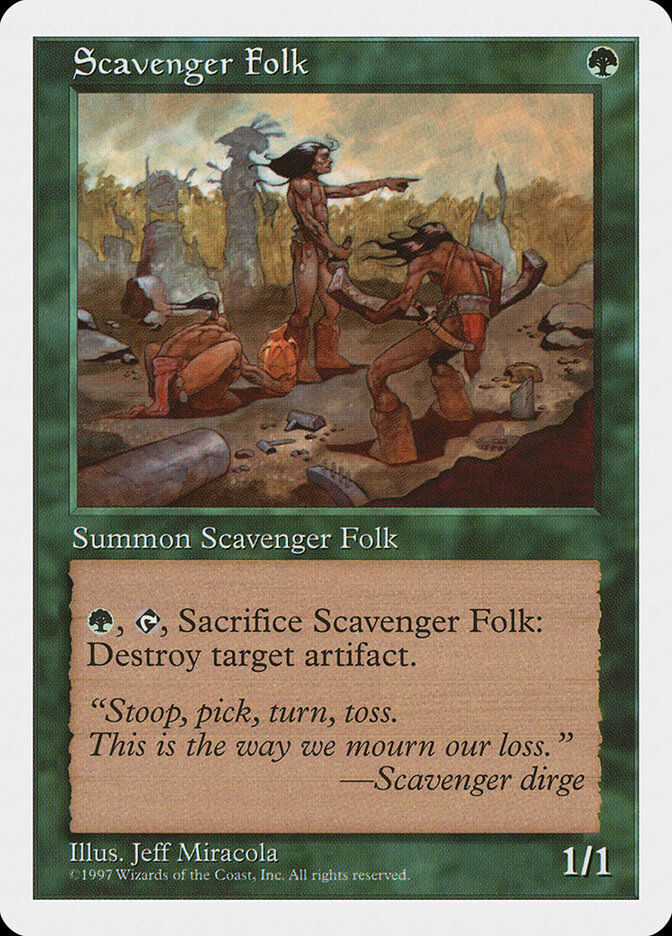 Scavenger Folk (5ED) (323)